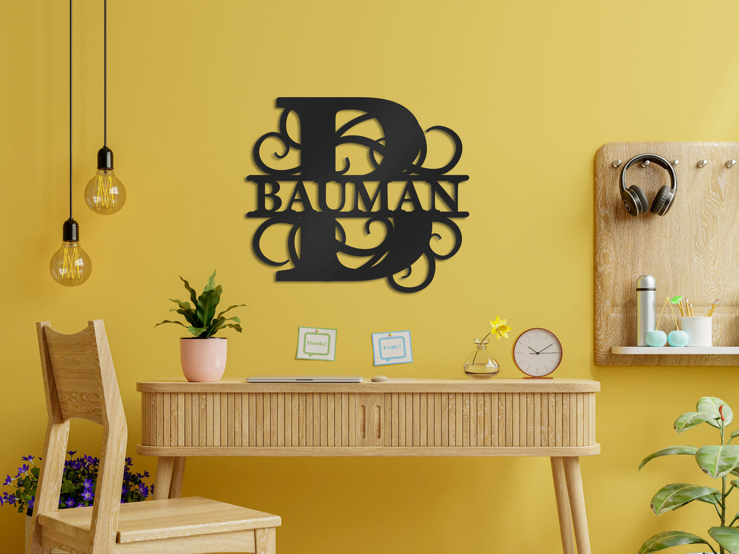 Personalisierte Monogramme: Einzigartiger Blickfang für Ihr Zuhause