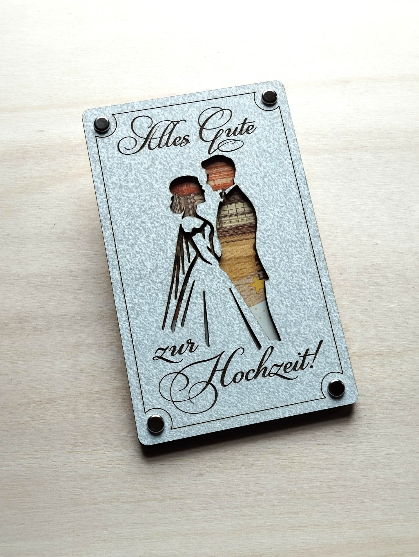 Hochzeitsgeschenke leicht gemacht: Geldgeschenke mit Wow-Effekt! Geldgeschenk-Karte zur Hochzeit!