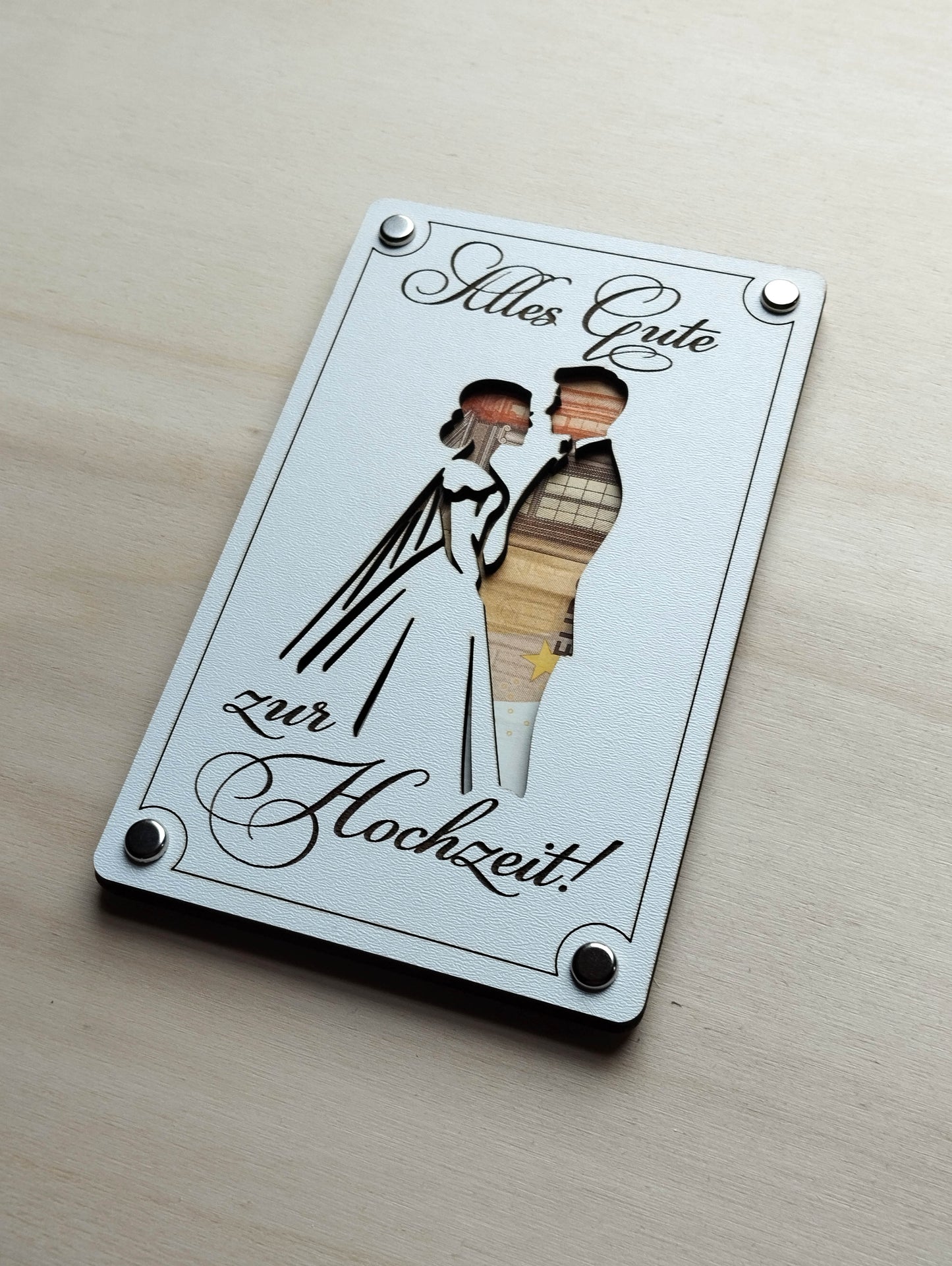 Hochzeitsgeschenke leicht gemacht: Geldgeschenke mit Wow-Effekt! Geldgeschenk-Karte zur Hochzeit!